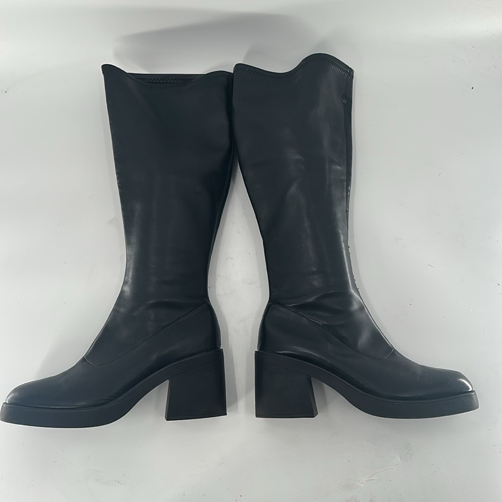 Women’s Black Riding Boots - Picture 7 of 8